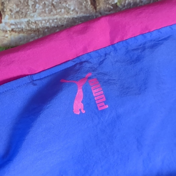 PUMA retro color block track pant joggers size large - Picture 3 of 9